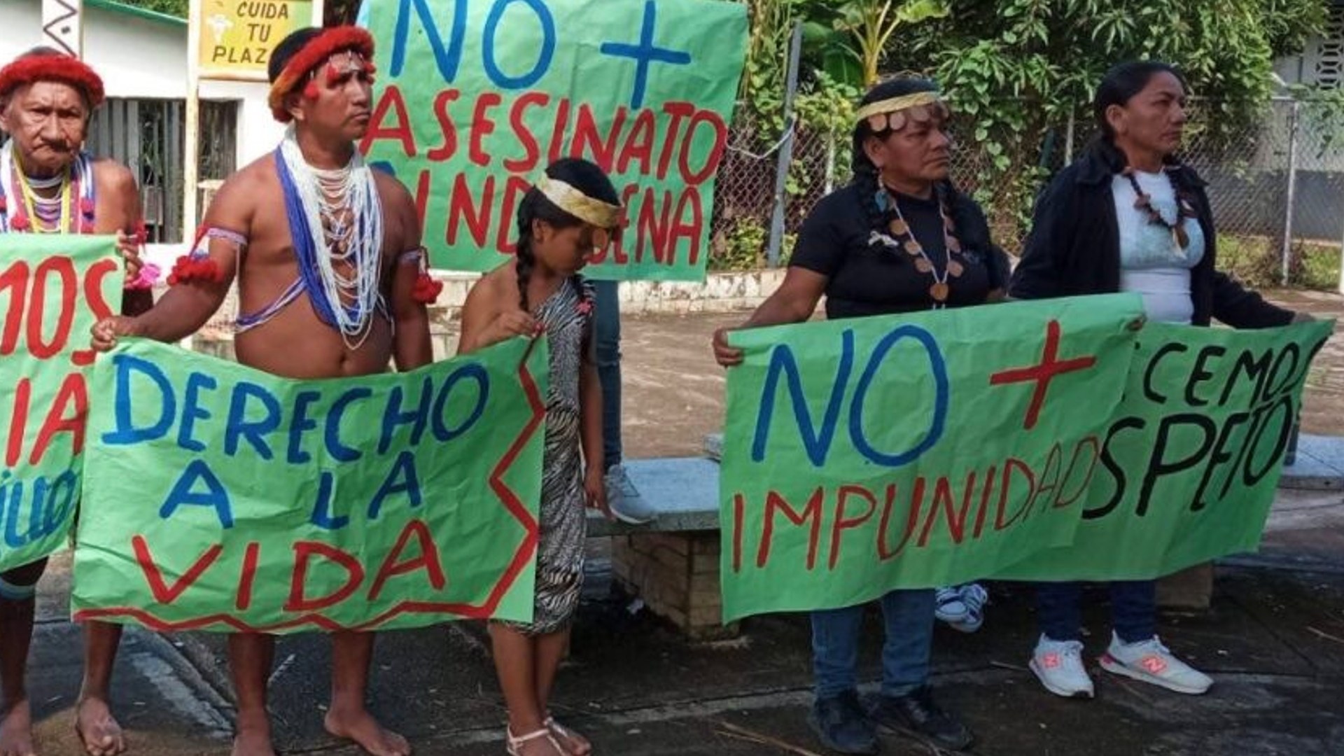 Protestas indigenas
