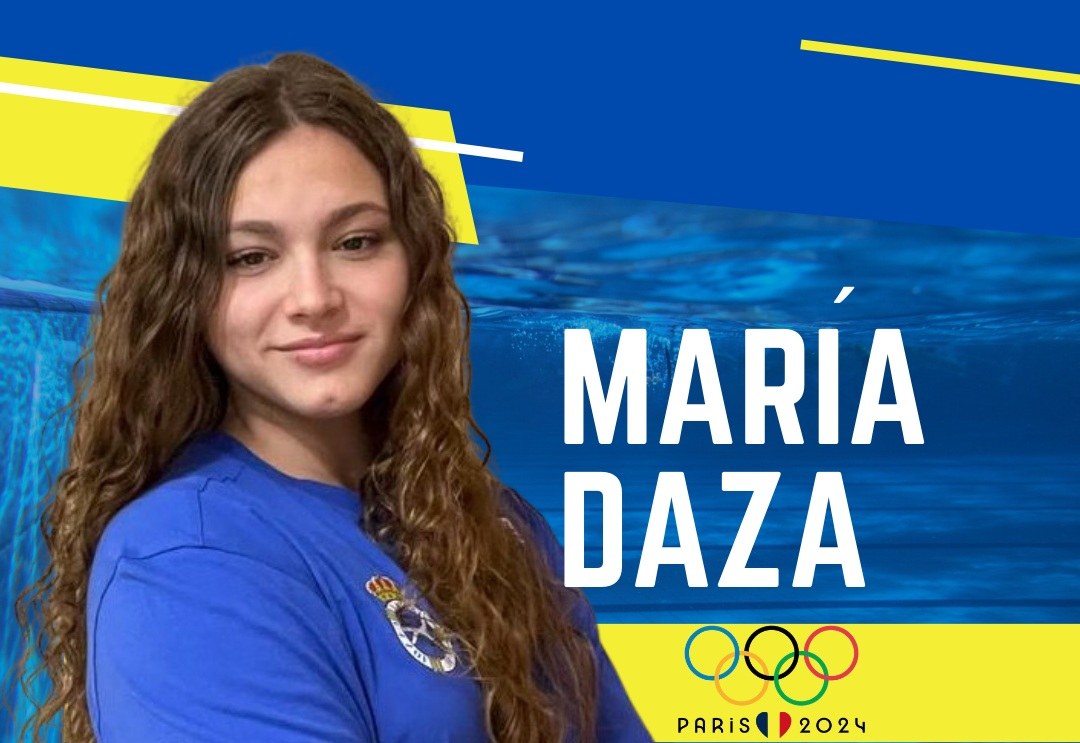 María Daza nadadora del Real Canoe N.C.